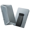 HERO Wallet for Men - Slim Metal Slide to Pop-up Wallet (Gunmetal)
